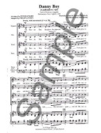 Danny Boy (noty na sborový zpěv SATB) - SADA 5 ks
