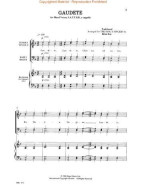 Gaudete (noty na sborový zpěv SATB) - SADA 5 ks