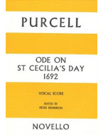Henry Purcell: Ode On St Cecilia's Day (noty na sborový zpěv SATB)