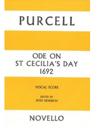 Henry Purcell: Ode On St Cecilia's Day (noty na sborový zpěv SATB)