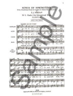 E.J.Moeran: Songs Of Springtime (noty na sborový zpěv SATB)