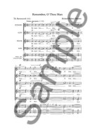 Richard Rodney Bennett: Remember, O Thou Man (noty na sborový zpěv SATB) - SADA 5 ks