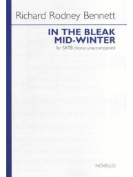 Richard Rodney Bennett: In The Bleak Mid-Winter (noty na sborový zpěv SATB) - SADA 5 ks