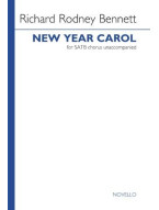 Richard Rodney Bennett: New Year Carol (noty na sborový zpěv SATB) - SADA 5 ks