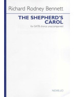 Richard Rodney Bennett: The Shepherd's Carol (noty na sborový zpěv SATB) - SADA 5 ks