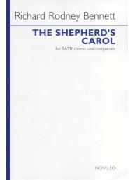 Richard Rodney Bennett: The Shepherd's Carol (noty na sborový zpěv SATB) - SADA 5 ks