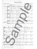 Richard Rodney Bennett: Gloria, Gloria (noty na sborový zpěv SATB) - SADA 5 ks