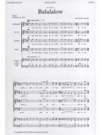 Richard Allain: Balulalow (noty na sborový zpěv SATB) - SADA 5 ks