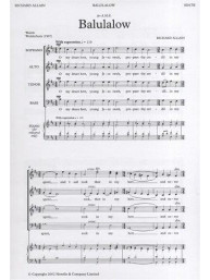Richard Allain: Balulalow (noty na sborový zpěv SATB) - SADA 5 ks
