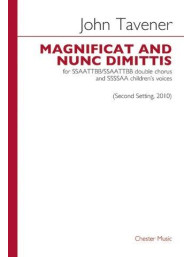 John Tavener: Magnificat and Nunc Dimittis (noty na sborový zpěv SATB) - SADA 5 ks