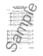 John Tavener: They Are All Gone Into The World Of Light (noty na sborový zpěv SATB) - SADA 5 ks