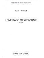Judith Weir: Love Bade Me Welcome (noty na sborový zpěv SATB) - SADA 5 ks