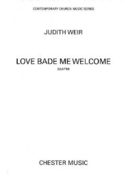 Judith Weir: Love Bade Me Welcome (noty na sborový zpěv SATB) - SADA 5 ks