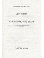 John Tavener: As One Who Has Slept (noty na sborový zpěv SATB) - SADA 5 ks