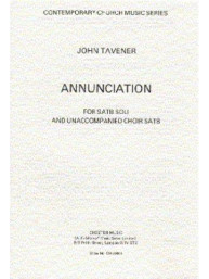 John Tavener: Annunciation (noty na sborový zpěv SATB) - SADA 5 ks