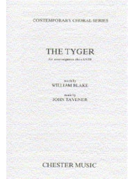 John Tavener: The Tyger (13-Part Choir) (noty na sborový zpěv SATB)
