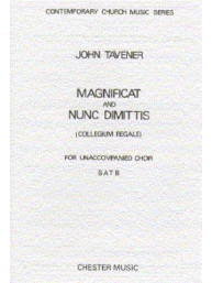 John Tavener: Magnificat And Nunc Dimittis (noty na sborový zpěv SATB)