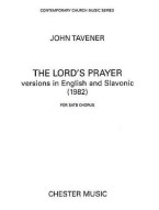 John Tavener: The Lord's Prayer (1982) (noty na sborový zpěv SATB) - SADA 5 ks