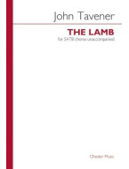 John Tavener: The Lamb (noty na sborový zpěv SATB) - SADA 5 ks