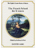 The Chester Book Of Motets Vol. 8 : The French School For 4 Voices (noty na sborový zpěv SATB)