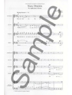 Tarik O'Regan: Nunc Dimittis (Latin) (noty na sborový zpěv SATB) - SADA 5 ks