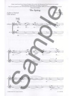 Tarik O'Regan: The Spring (noty na sborový zpěv SATB) - SADA 5 ks