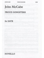 John McCabe: Proud Songsters (noty na sborový zpěv SATB) - SADA 5 ks