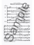John McCabe: Proud Songsters (noty na sborový zpěv SATB) - SADA 5 ks