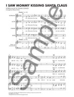 Tommie Connor: I Saw Mommy Kissing Santa Claus (A Cappella) (noty na sborový zpěv SATB) - SADA 5 ks