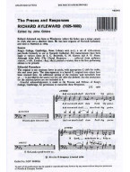 Richard Ayleward: The Preces And Responses (noty na sborový zpěv SATB) - SADA 5 ks