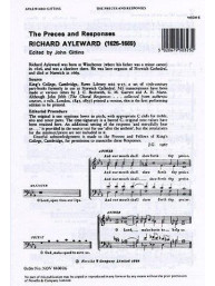 Richard Ayleward: The Preces And Responses (noty na sborový zpěv SATB) - SADA 5 ks