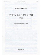 Edward Elgar: They Are At Rest - Elegy (noty na sborový zpěv SATB) - SADA 5 ks