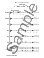 Steven Griffin: A Hymn To The Virgin (noty na sborový zpěv SATB) - SADA 5 ks