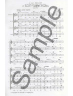 Paul Mealor: O Sanctissima Maria (noty na sborový zpěv SATB) - SADA 5 ks