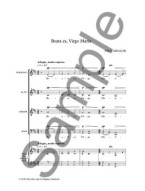 Paul Mealor: Beata Es, Virgo Maria (noty na sborový zpěv SATB) - SADA 5 ks