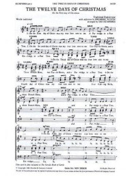 The Twelve Days Of Christmas (noty na sborový zpěv SATB) - SADA 5 ks