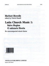 Herbert Howells: Salve Regina / O Salutaris Hostia (noty na sborový zpěv SATB) - SADA 5 ks