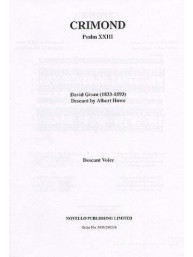 David Grant: Crimond Psalm 23 (Howe) (noty na sborový zpěv SATB) - SADA 5 ks