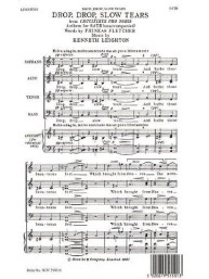 Kenneth Leighton: Drop, Drop, Slow Tears (noty na sborový zpěv SATB) - SADA 5 ks