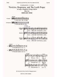 Bernard Rose: Versicles, Responses And The Lord's Prayer (noty na sborový zpěv SATB) - SADA 5 ks