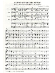 John Stainer: God So Loved The World (New Edition) (noty na sborový zpěv SATB) - SADA 5 ks