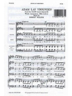 Robert Walker: Adam Lay Y Bounden (noty na sborový zpěv SATB) - SADA 5 ks