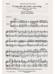 Henry Purcell: O Sing Unto The Lord (noty na sborový zpěv SATB)