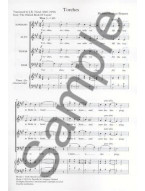 Richard Rodney Bennett: Torches (noty na sborový zpěv SATB) - SADA 5 ks