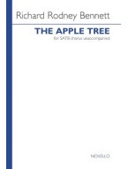 Richard Rodney Bennett: The Apple Tree (noty na sborový zpěv SATB) - SADA 5 ks