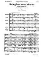 Swing Low, Sweet Chariot (noty na sborový zpěv SATB) - SADA 5 ks