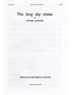 Arthur Sullivan: The Long Day Closes (noty na sborový zpěv SATB) - SADA 5 ks