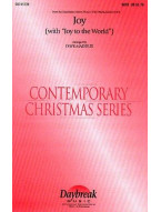 Joy (With 'Joy To The World') (noty na sborový zpěv SATB, klavír) - SADA 5 ks