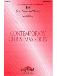 Joy (With 'Joy To The World') (noty na sborový zpěv SATB, klavír) - SADA 5 ks