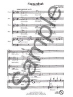 Shenandoah (noty na sborový zpěv SATB, klavír) - SADA 5 ks